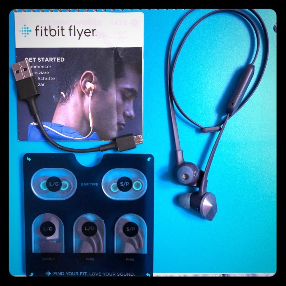 Fitbit flyer wireless headphones